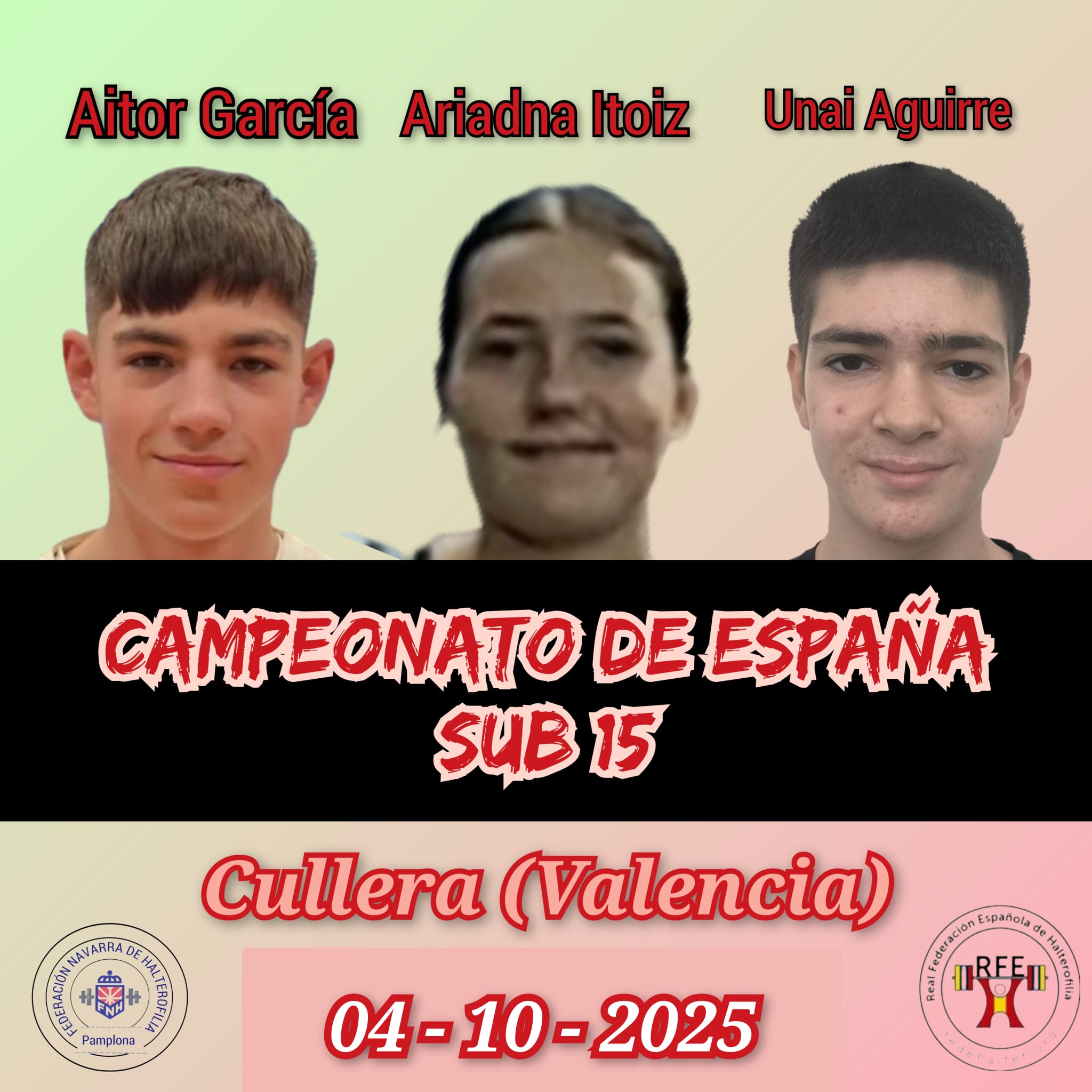 Cuenta atr&aacute;s para el Campeonato de Espa&ntilde;a Sub-15 (4 de octubre, Cullera)